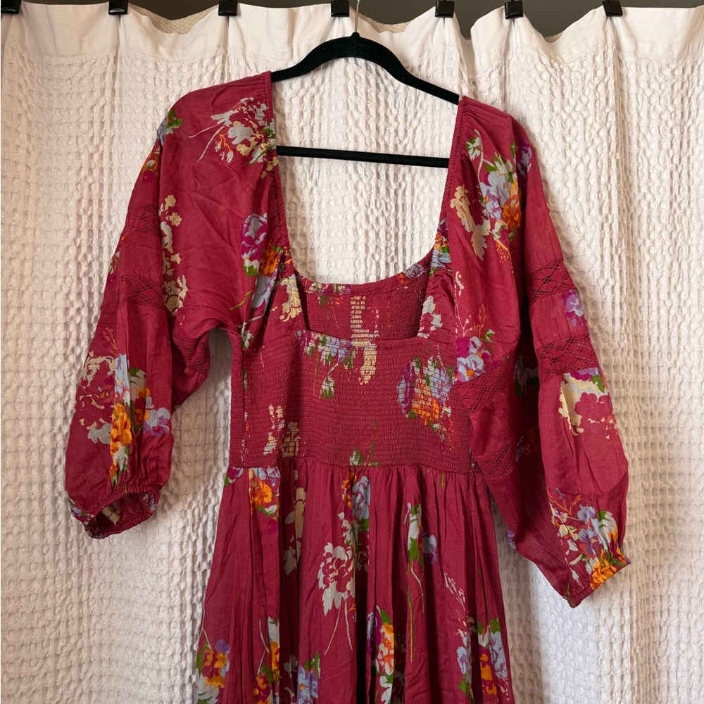 Free People Morning Glory Floral Dress - Picture 8 of 9